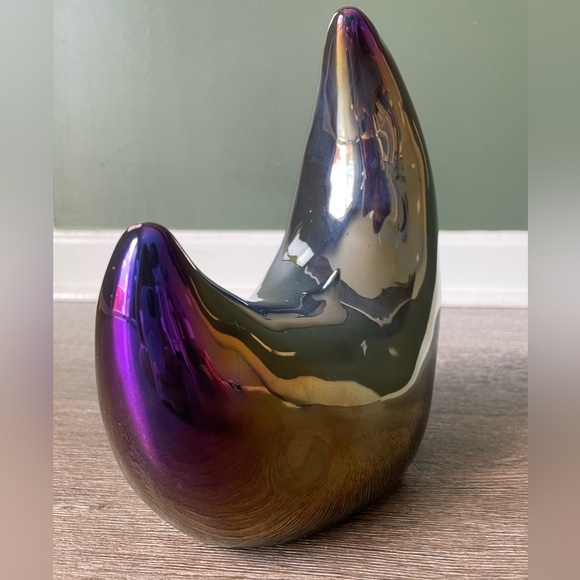 Rae Dunn Ceramic Mystic Moon Iridescent Luster Finish Home Decor - Picture 3 of 6